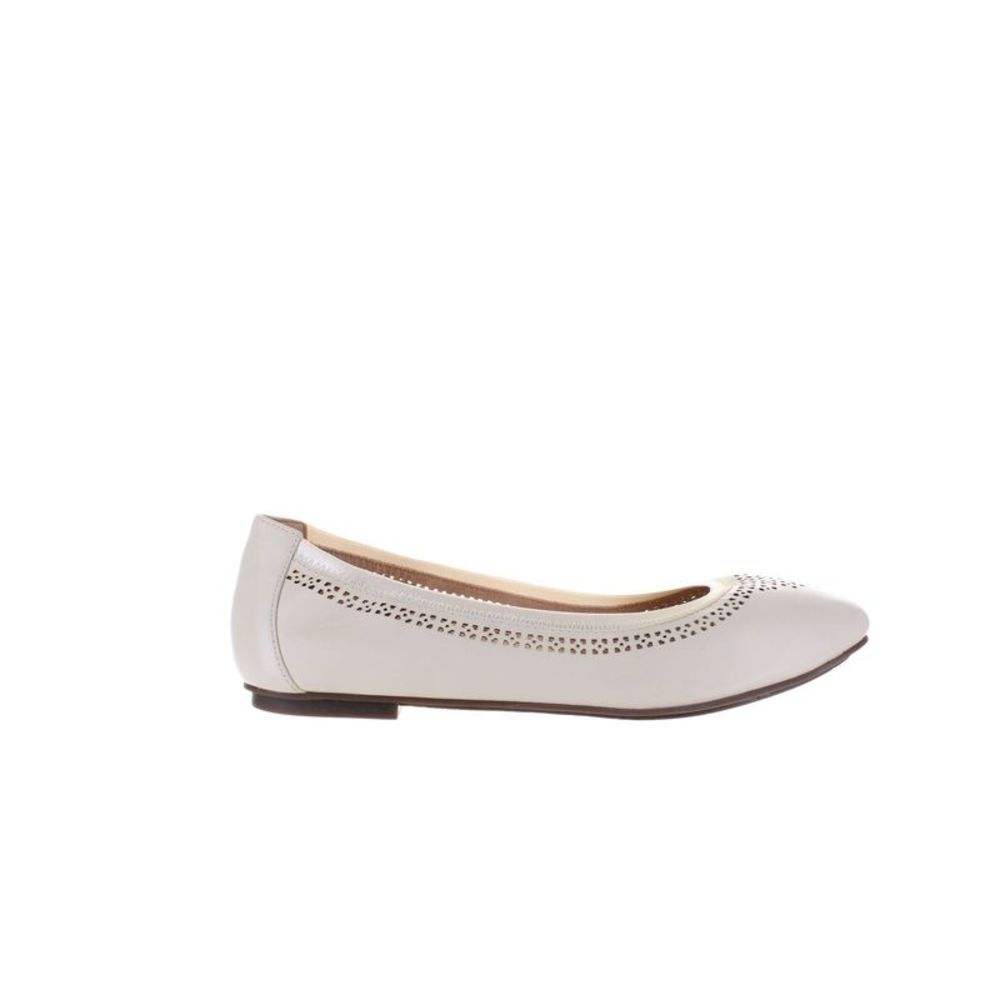 Vionic Womens Whisper Cream Ballet Flats Size 10 Wide (C,D, W)